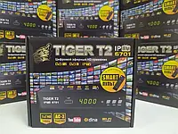 Цифровий ефірний Приставка тюнер Т2 ресивер приймач Tiger T2 IPTV 6701 YouTube MeGoGo DVB-T2/C 32 каналу