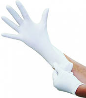 Одноразовые перчатки нитриловые нестерильные без пудры Safe Touch Advanced Platinum белые 100 шт Размер М