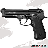 Стартовий сигнальний пістолет Retay Mod.92 black Beretta 92, шумовий пістолет Retay Mod.92 black (Beretta 92)