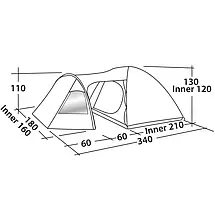 Намет Easy Camp Blazar 300 Rustic Green (120384), фото 4