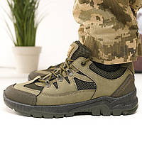 Чоловічі кросівки кольору хакі