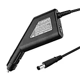Автомобільний блок живлення 19.5V для Dell з додатковим USB 3.0 QC, фото 3