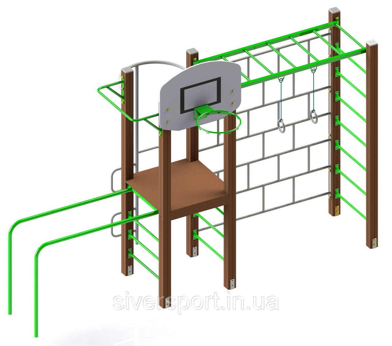 Гімнастичний комплекс "Тарзан" SiverSport KID670, фото 1