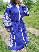Сукня вишита жіноча на льоні "Леля" розміри 46-56