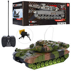 Танк іграшковий на радіокеруванні світлові та звукові ефекти XJ13
