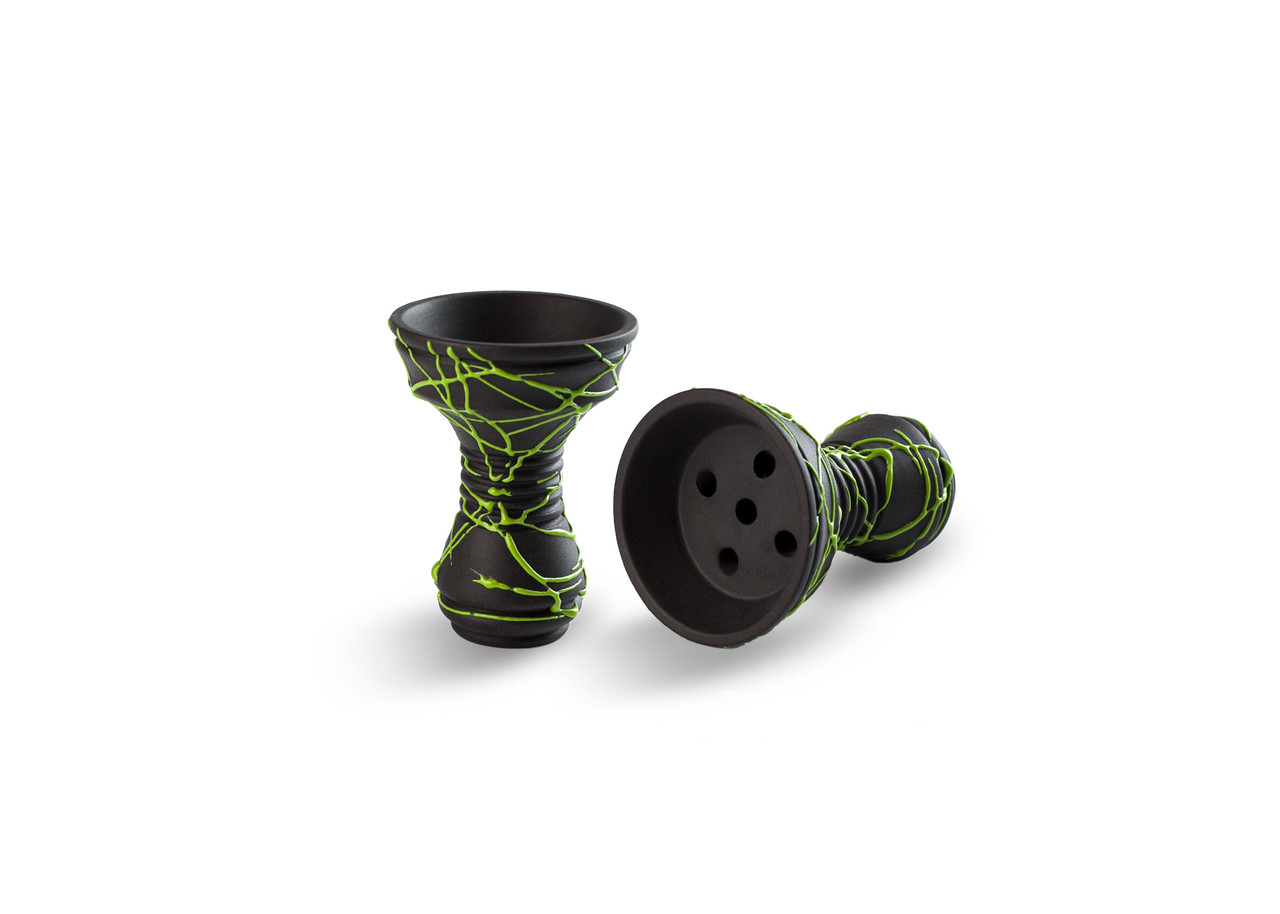 Чаша для кальяна Gusto Bowls Killa Bowls - Black green - фото 1 - id-p1856305136