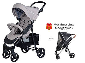 Коляска 2 в 1 FreeON ACTION DUO Beige