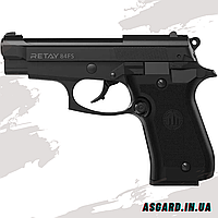 Стартовий сигнальний пістолет Retay 84FS Black 9мм, Сигнально шумовий пістолет Retay 84FS Black для самооборони