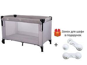 Ліжко-манеж FreeON Bedside travel cot Grey