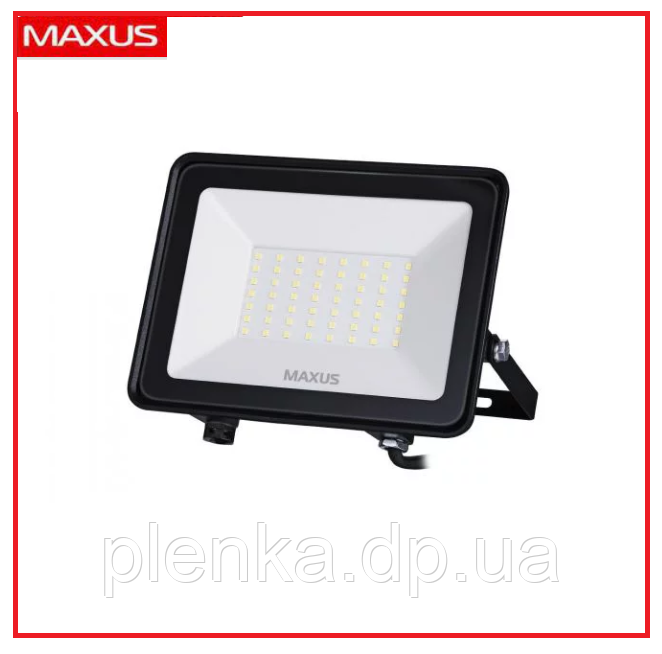 Прожектор світлодіодний 50W MAXUS FL-04 5000K
