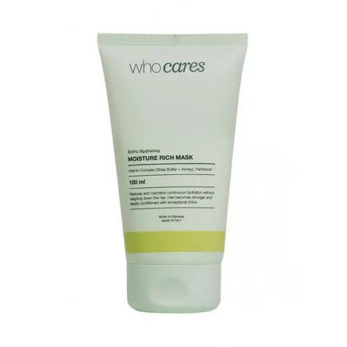 Зволожувальна маска для сухого та пошкодженого волосся Who Cares Moisture Rich Mask