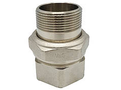 Згін американка 2" латунний різьбовий фітинг для водопровідних труб V&G