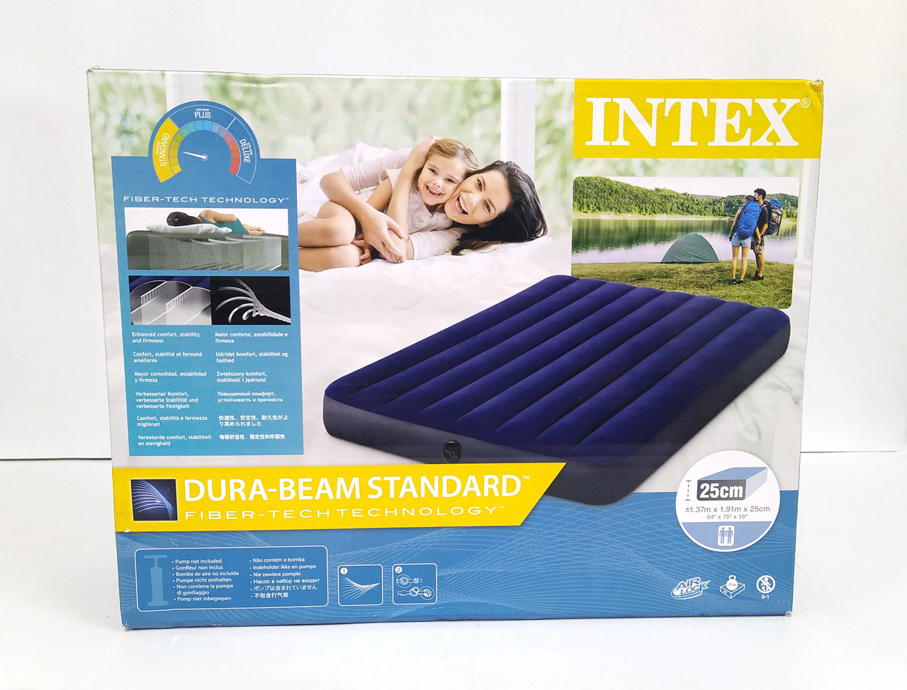 ​Intex 64758, Велюр-матрац 137х191х25 см