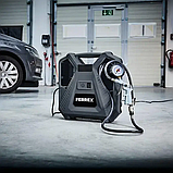 Автомобільний безмасляний компресор Ferrex Mobiler Kompressor Сірий, фото 3