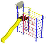 Гімнастичний комплекс "Тарзан" з гіркою SiverSport KID670.1, фото 3