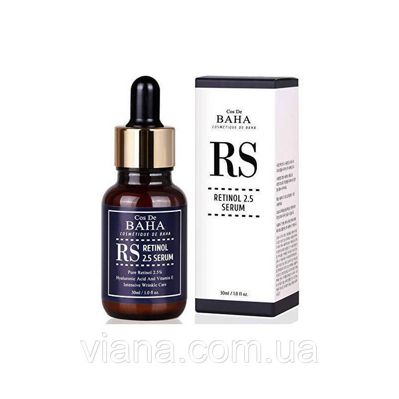 Омолоджувальна сироватка з ретинолом Cos De BAHA Retinol 2.5 Serum 30 мл