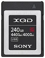 Карта памяти XQD Sony 240GB G Series R440MB/s W400MB/s (QDG240F)