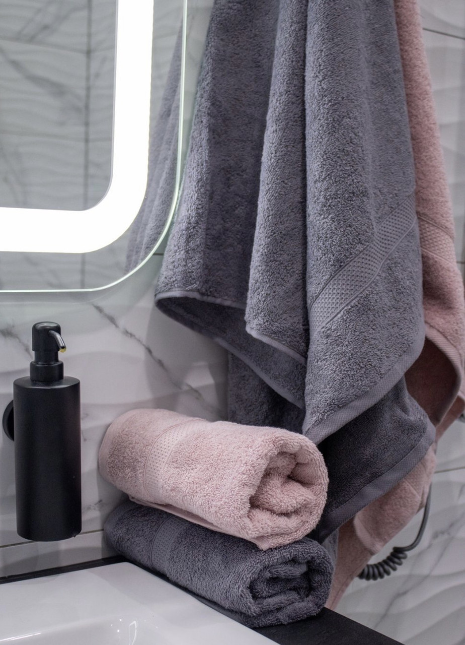 Набір махрових рушників 4 штуки щільність 450 г/м2 D-110-02-03, фото 1