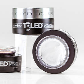 LED гель-желе для нарощування нігтів Cuccio Pro - яскравий білий моделюючий, 28 г, фото 2