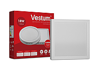 Светильник LED накладной квадратный Vestum 18W 4000K 220V