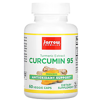 Куркумин, антиоксидант, Jarrow Formulas Curcumin 95, 500мг, 60 капсул.