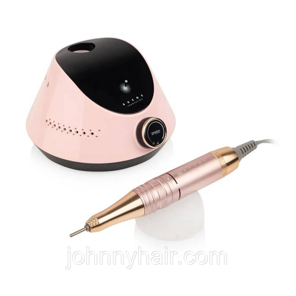 Фрезер для манікюру Bucos Nail Drill X2 Pro Blush Pink 65W/35000 об., фото 1