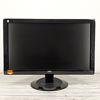 Монитор 22" FullHD 1920*1080 TN AOC 2236Vwa VGA DVI MM USB*1 чёрный бу с кабелями