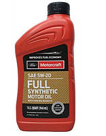 Моторное масло FORD Motorcraft Full Synthetic Motor Oil 5W-20 0.946 л XO5W20Q1FS