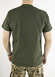 Тактична футболка олива, військові футболки олива зелена військова для зсу нгу тактична /1653433296, фото 4