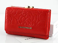 Маленький шкіряний гаманець Coccinelle
