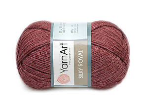 YarnArt Silky Royal, Бордо №444