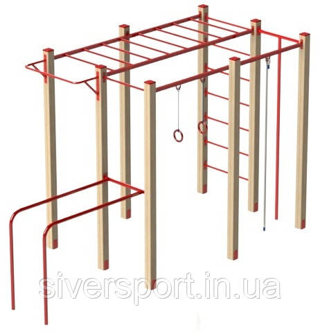 Гімнастичний комплекс "Робін" лайт SiverSport KID672.1, фото 1