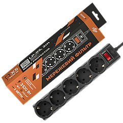 Сетевой фильтр PREMIUM LP-X5 2 м Black (3520Вт)