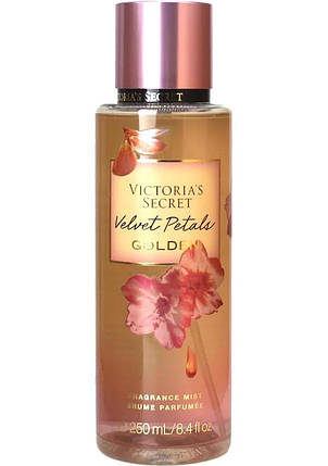 Парфумований спрей для тіла Victorias Secret Velvet petals Golden Fragrance Mist 250 мл, фото 3