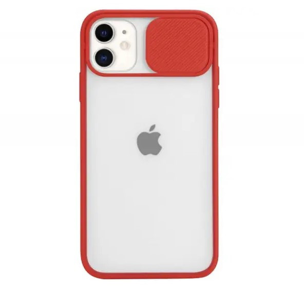 Чохол накладка Matte Color Case Camshield для iPhone 11 Pro Max Red, фото 1