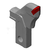 Різець типу «А» для лісових мульчерів FAE