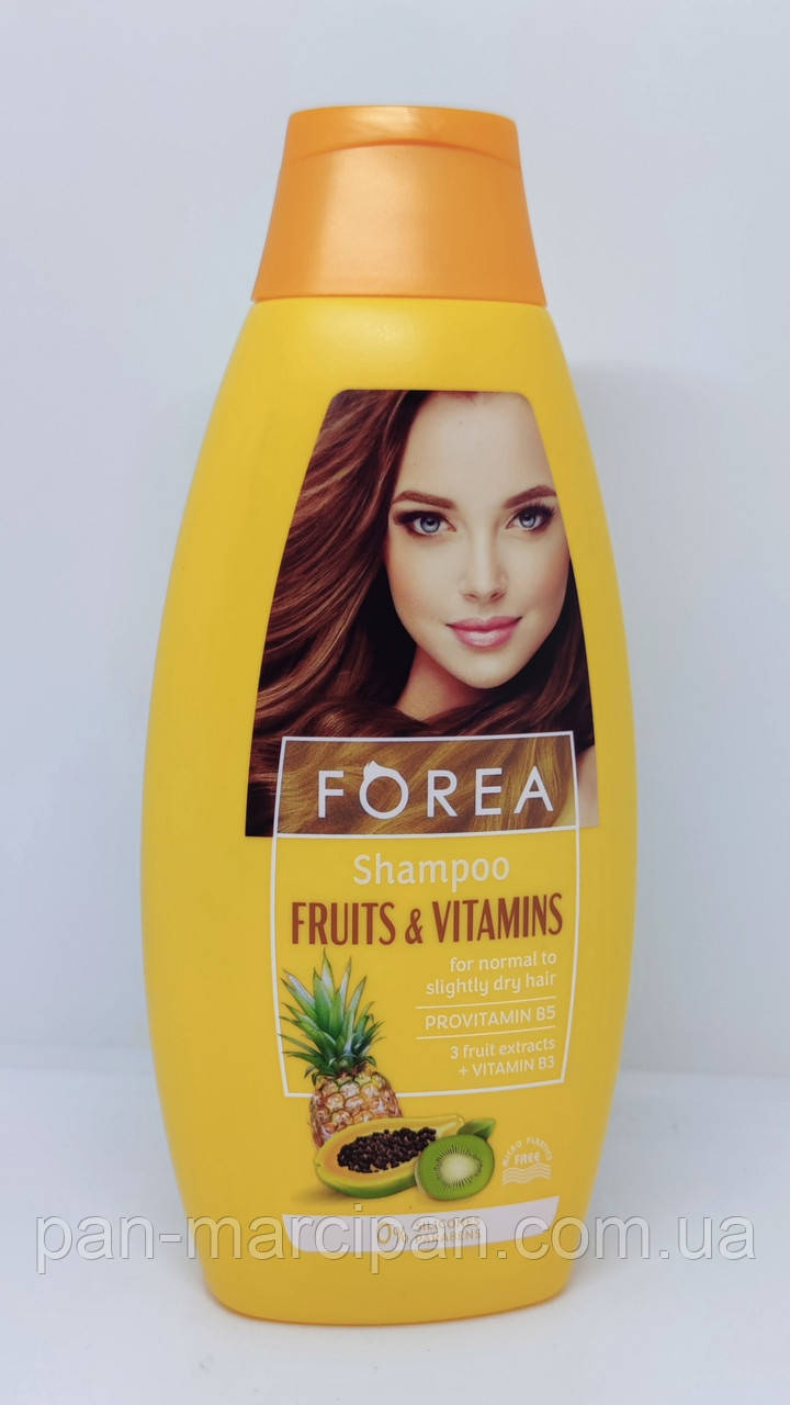 Шампунь жіночий Forea Fruits & Vitamins 500ml, фото 1