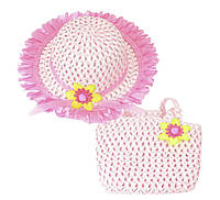 Летняя детская шляпа сумочка для девочки
