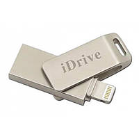 Флешка iDrive Metallic 16GB for Apple з Lightning + USB 2.0