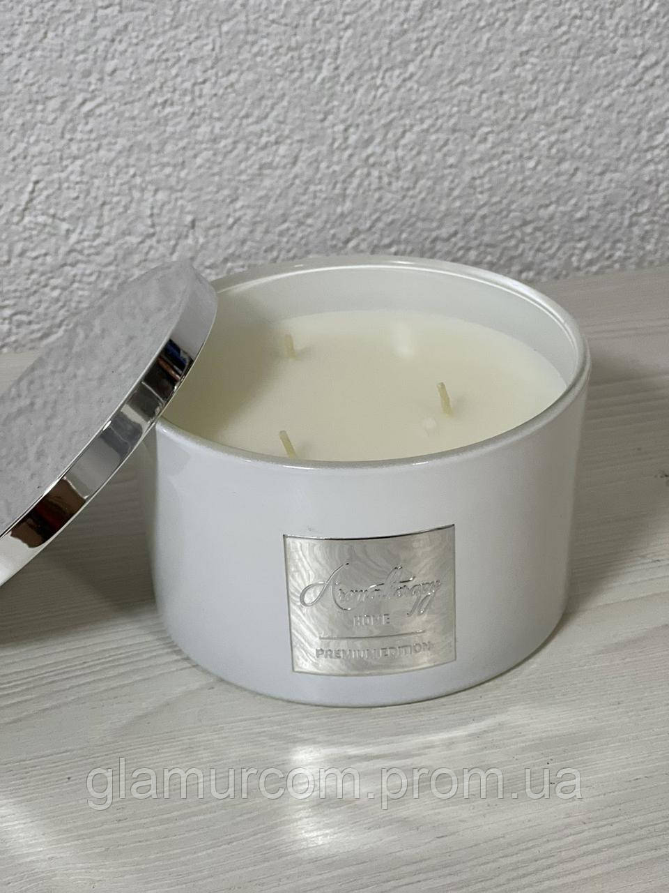 Купить Ароматизированная белая свечка Aromatherapy home Premium edition