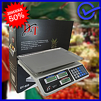 Настольные электронные торговые весы для товара Smart DT-809, весы для рынка или магазина с нагрузкой до 50 кг
