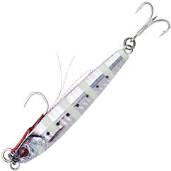 Пількер Savage Gear 3D Jig Minnow 46mm 5.0g Sinking Zebra Glow Php