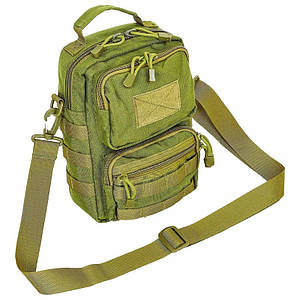 Сумка тактична багатоцільова через плече Silver Knight (TY-9060) Оливковий