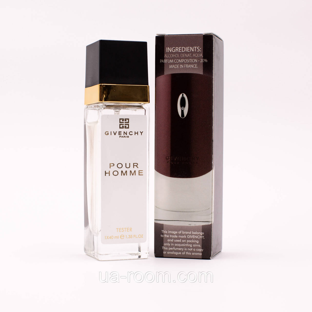 Тестер чоловічий Givenchy Pour Homme, 40 мл.
