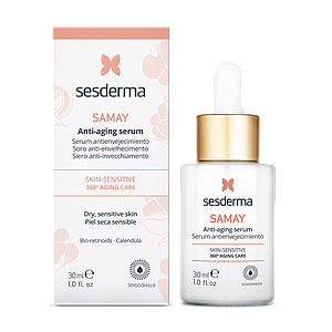 Ліпосомальна антивікова сиворотка для чутливої шкіри Sesderma Samay Anti-Aging Serum For Sensitive Skin 30 ml