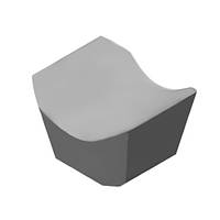 Різець типу "Е" для лісових мульчерів FAE