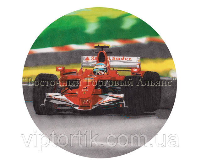 Вафельні картинки — Феррарі Ø21 см. - Modecor, фото 1