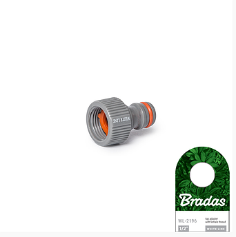 WL-2196 Адаптер на кран із внутрішньою різьбою 1/2", WHITE LINE (Bradas)