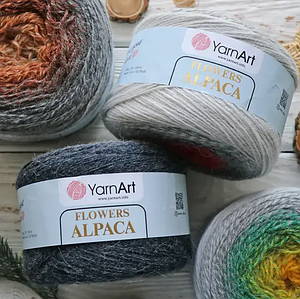 YarnArt "Flowers Alpaca/ Флауверс Альпака"