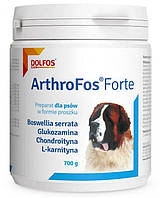 Артрофос Форте Arthrofos Forte Dolfos с глюкозамином, хондроитином для суставов и связок собак, 700 гр порошок